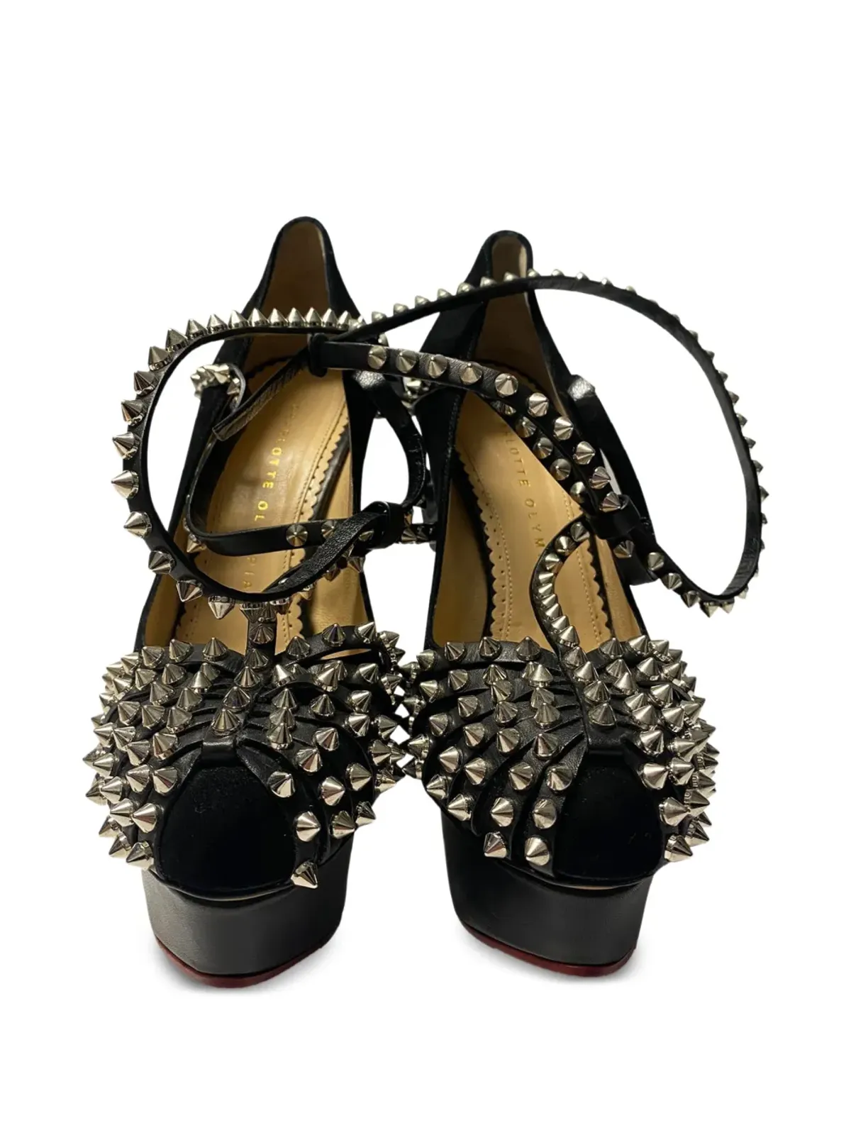 Charlotte Olympia Angry Portia スタッズ付きパンプス - 画像3