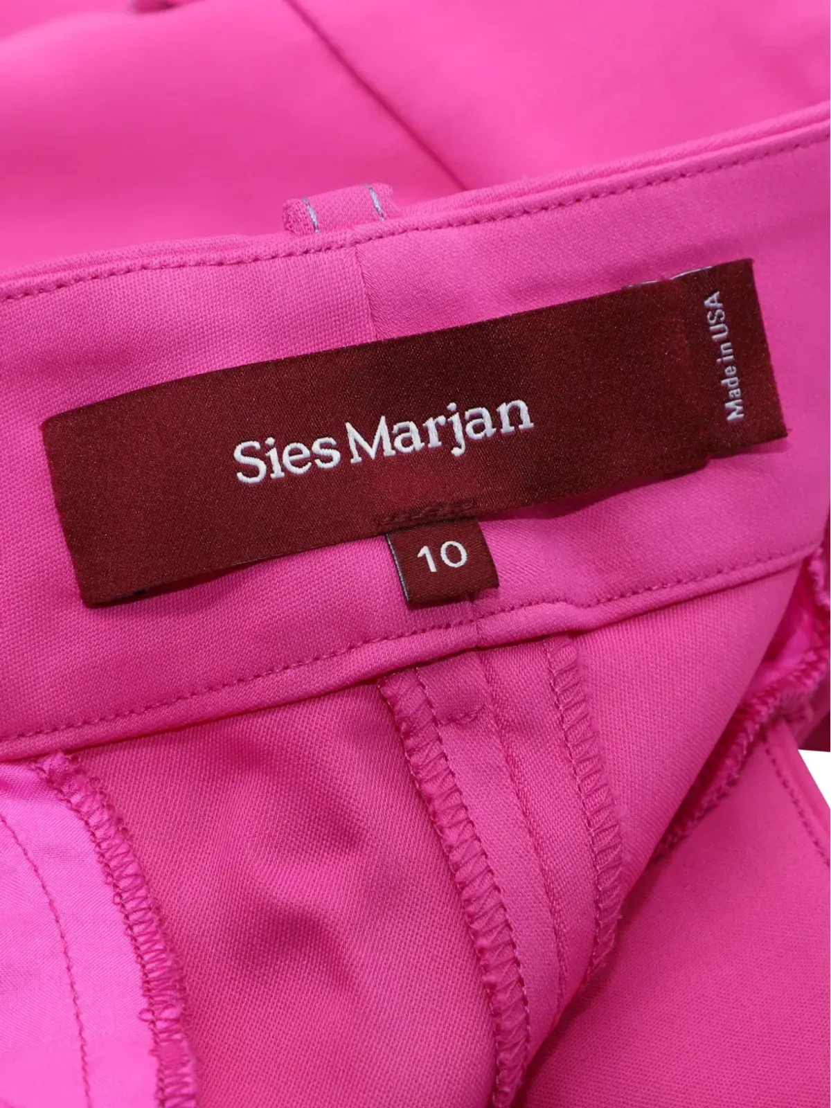 Sies Marjan ベルトループパンツ - ピンク - 画像3