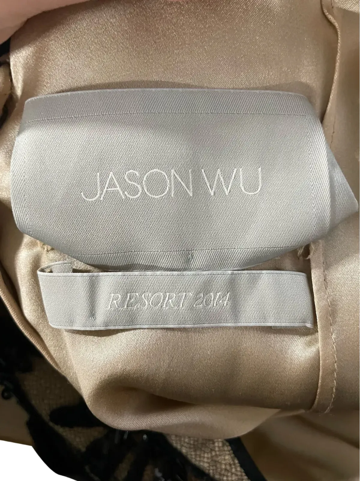 Jason Wu embellished sheer-sleeve dress - 画像3
