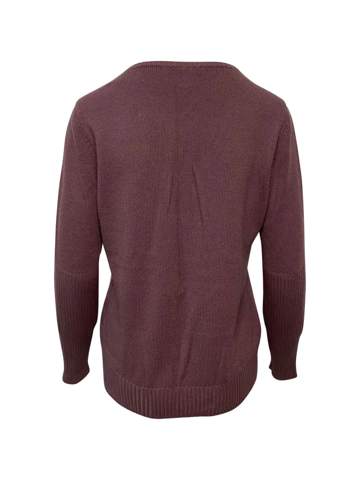 Loro Piana Vネック長袖セーター - Purple - 画像2