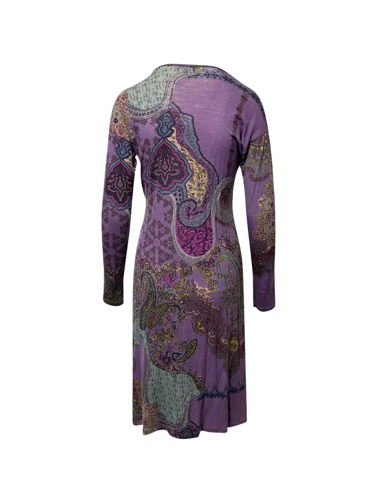 Etro Vintage ペイズリープリント ミディドレス - 画像2