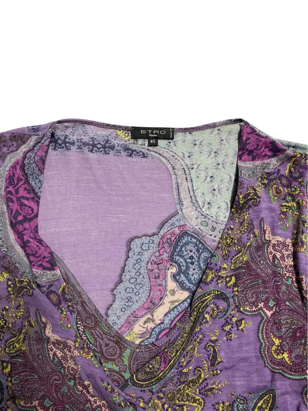 Etro Vintage ペイズリープリント ミディドレス - 画像3