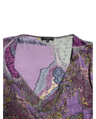Etro Vintage ペイズリープリント ミディドレス - サムネイル3