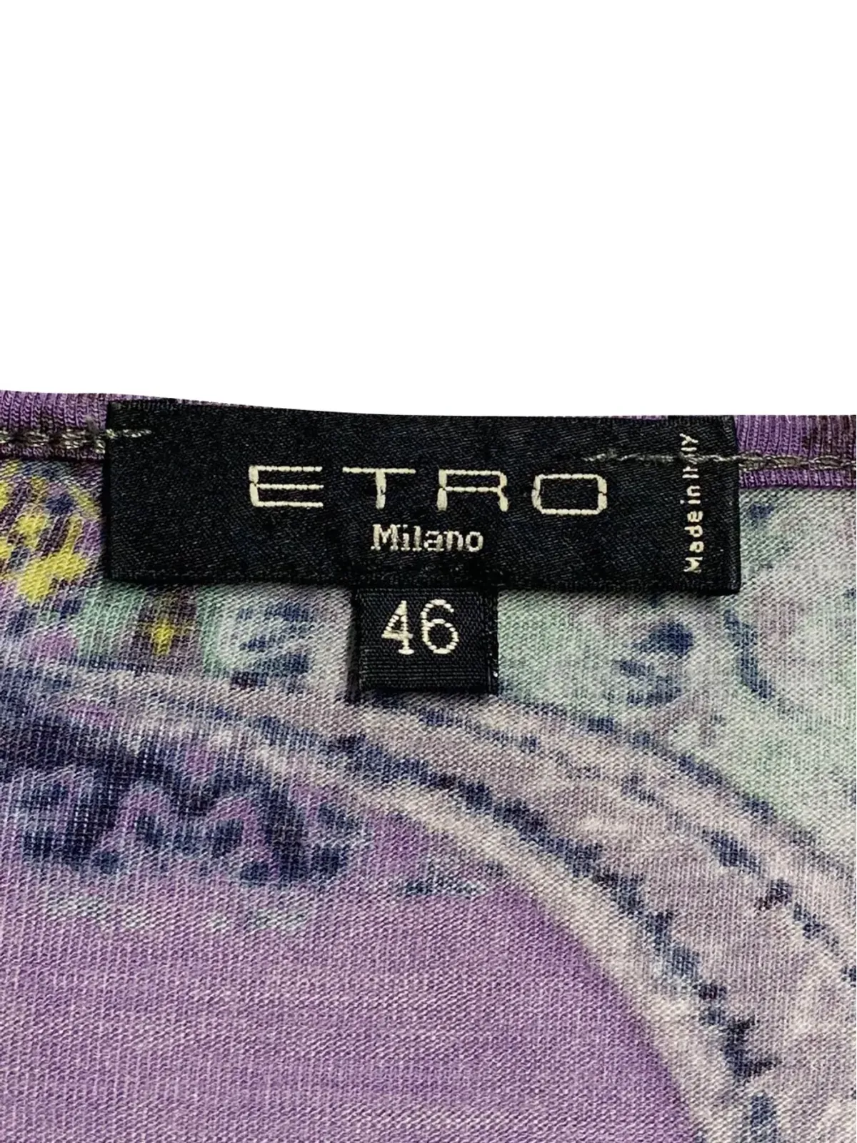 Etro Vintage ペイズリープリント ミディドレス - 画像4