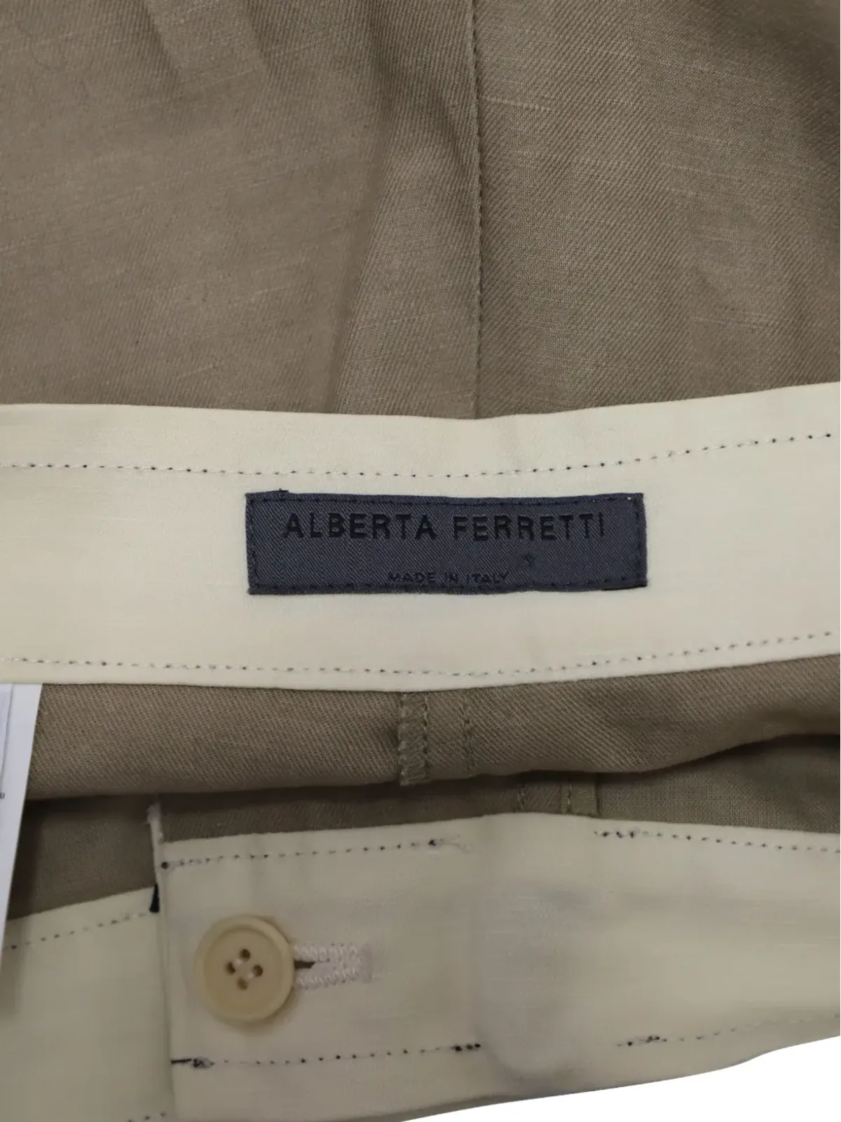 Alberta Ferretti Vintage タイディテールショーツ - 画像3