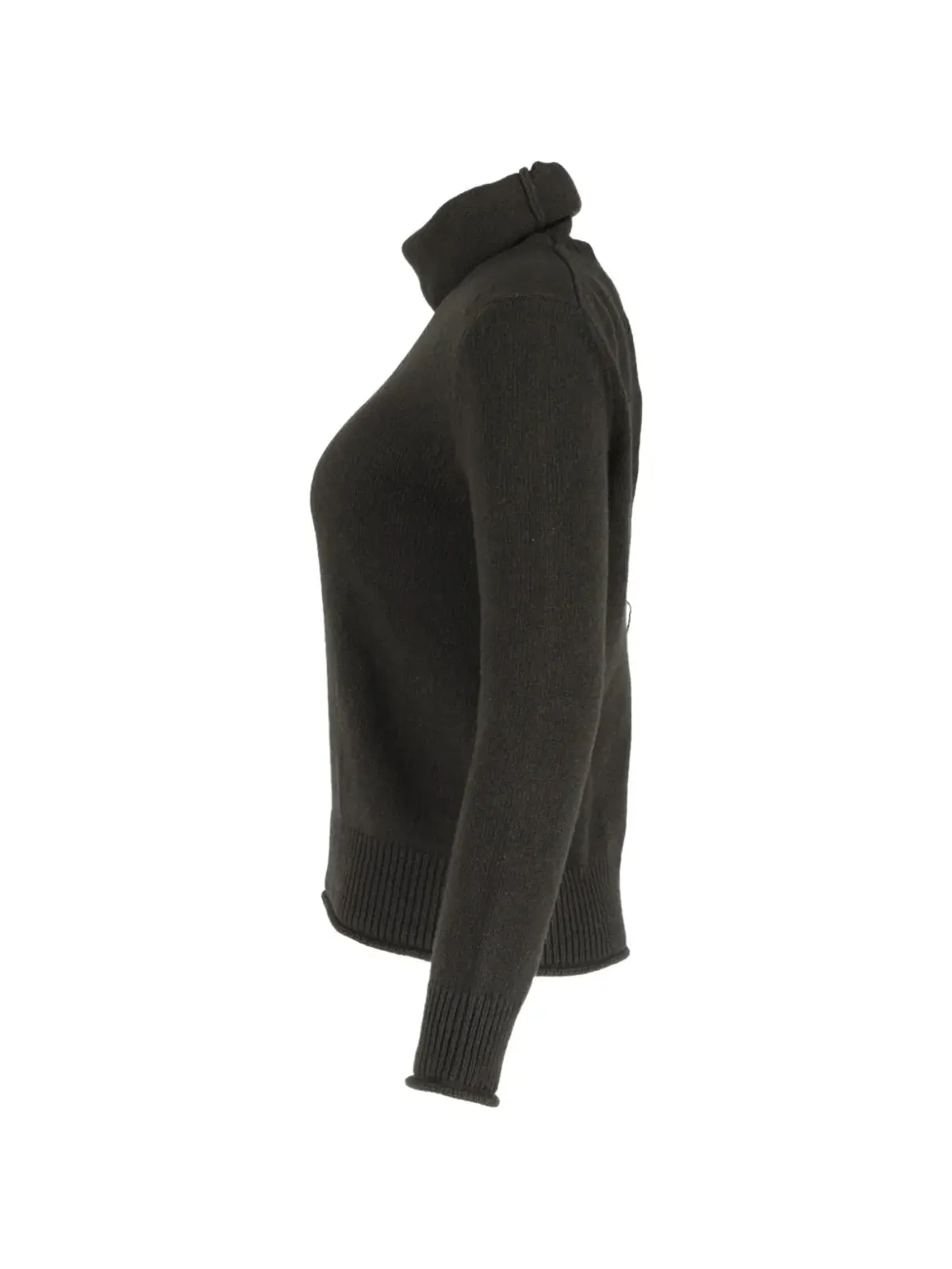 Nina Ricci Pre-Owned オープンバックのタートルネックセーター - 画像3