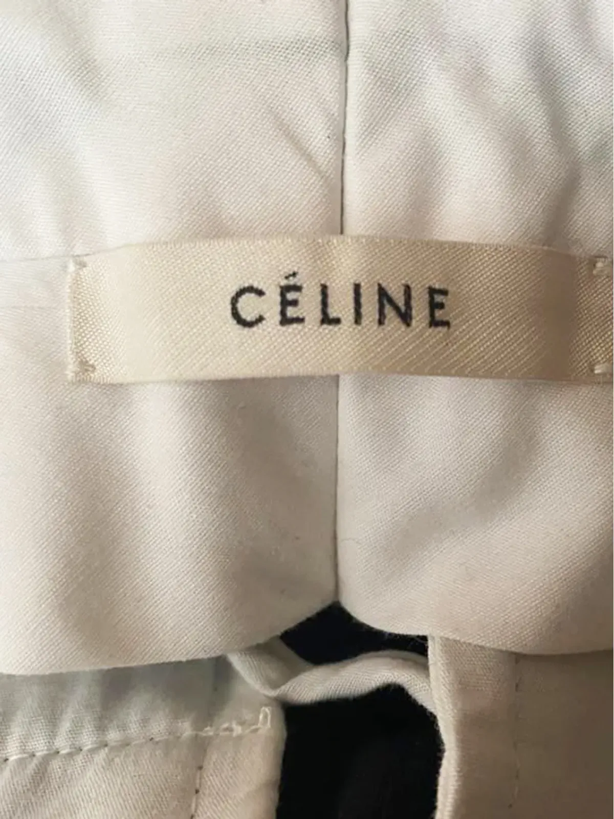 Celine Pre-Owned ベルトループ付きパンツ - 画像3