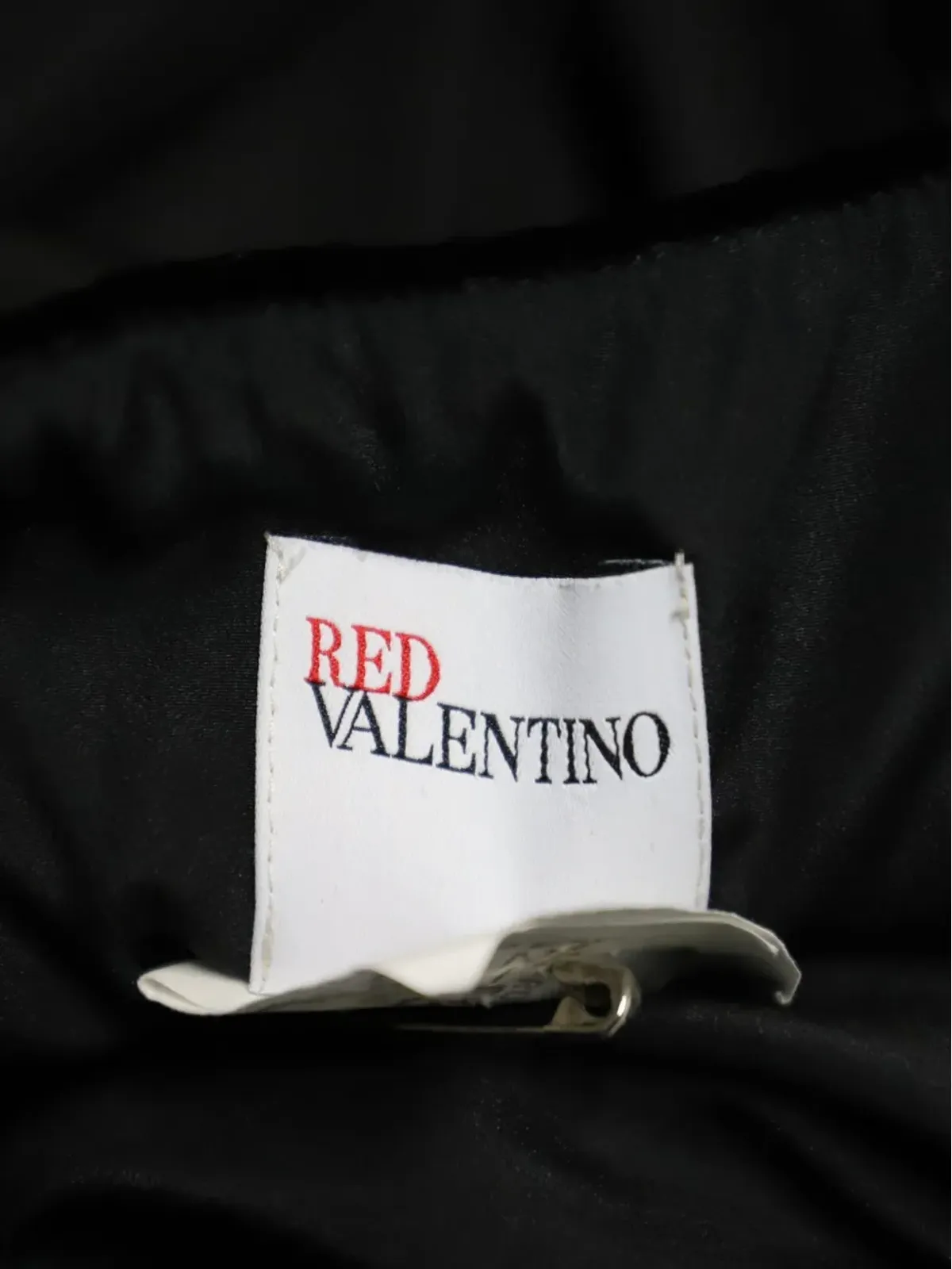 Red Valentino Vintage バックレスベルベットディテール・リボン装飾ミニドレス - Grey - 画像4