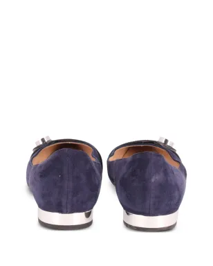 Emporio Armani Pre-Owned ポインテッドトゥ バレエシューズ - サムネイル3