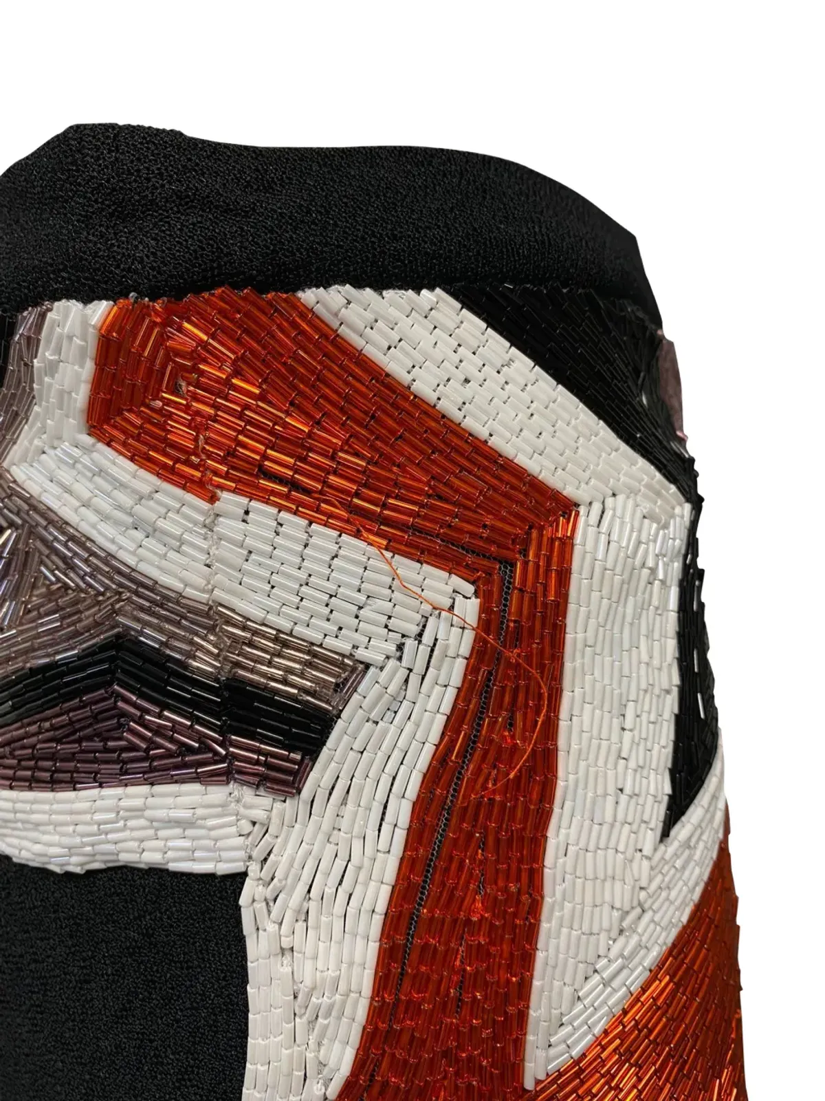 Tom Ford Vintage ビーズ装飾ミディスカート - 画像4