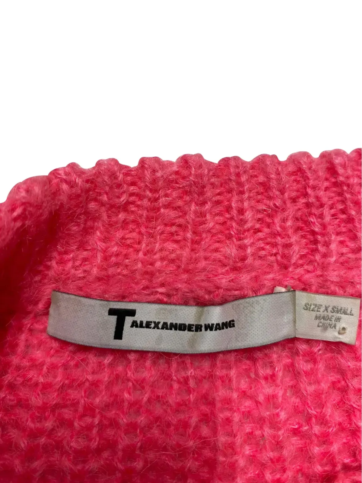 Pre-Owned Alexander Wang ピンクのニットセーター - 画像3