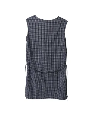 A.P.C. ギンガムチェック タイサイド ミニドレス - サムネイル2