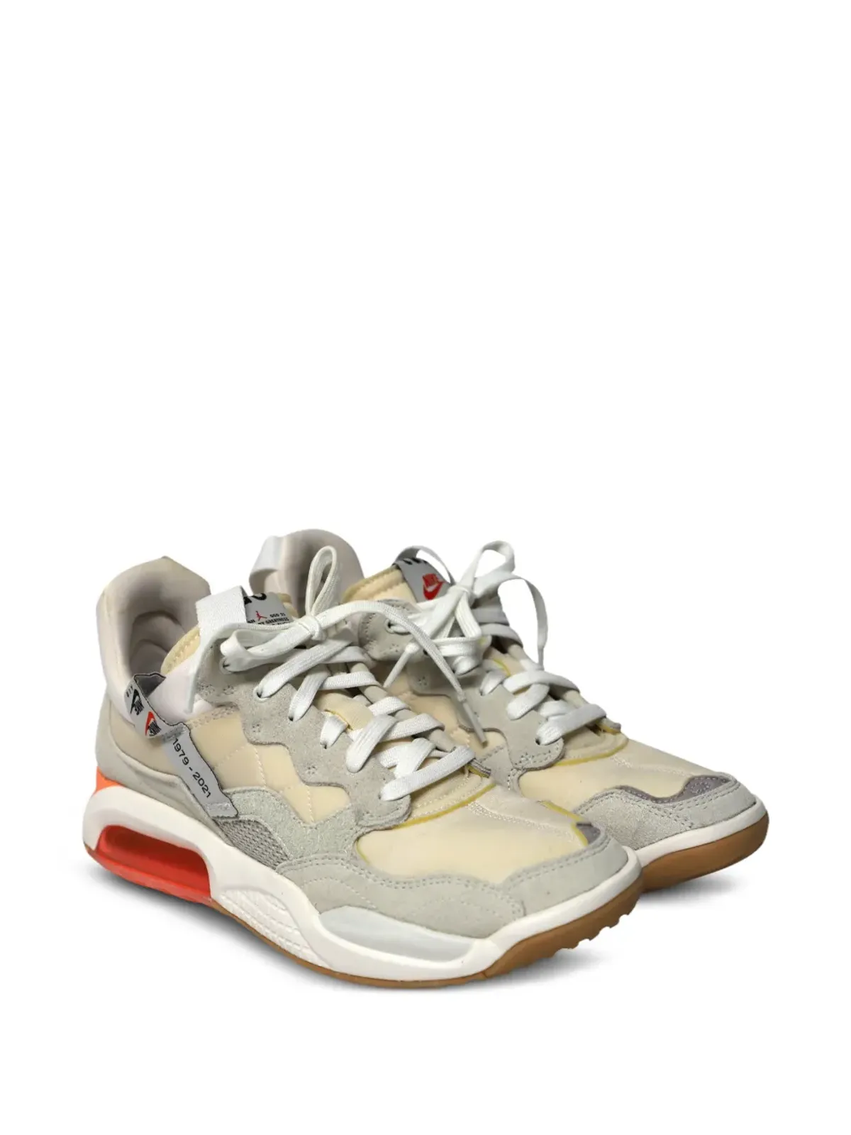 Nike Vintage ジョーダン MA2 レースアップ レザー スニーカー - 画像2