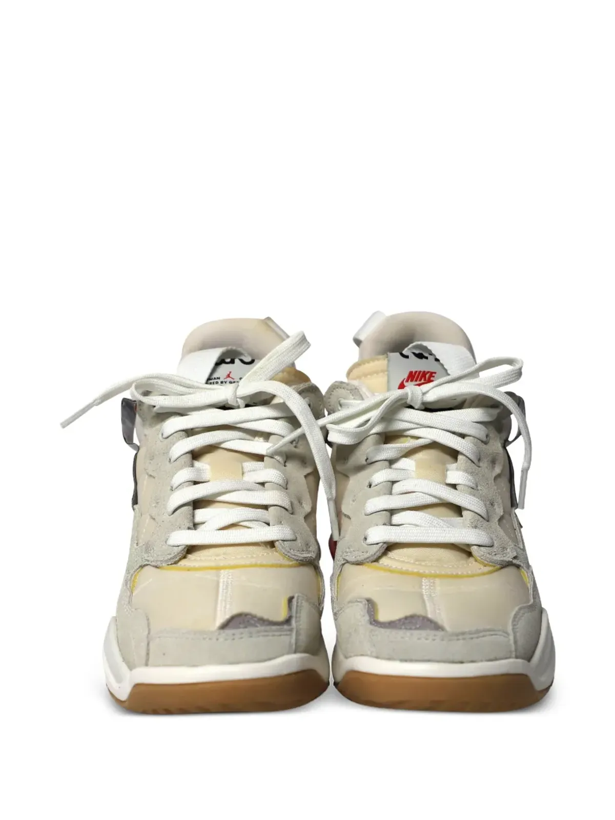 Nike Vintage ジョーダン MA2 レースアップ レザー スニーカー - 画像4