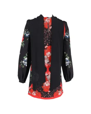 Alexander McQueen Pre-Owned プリントスカーフミニドレス - サムネイル2