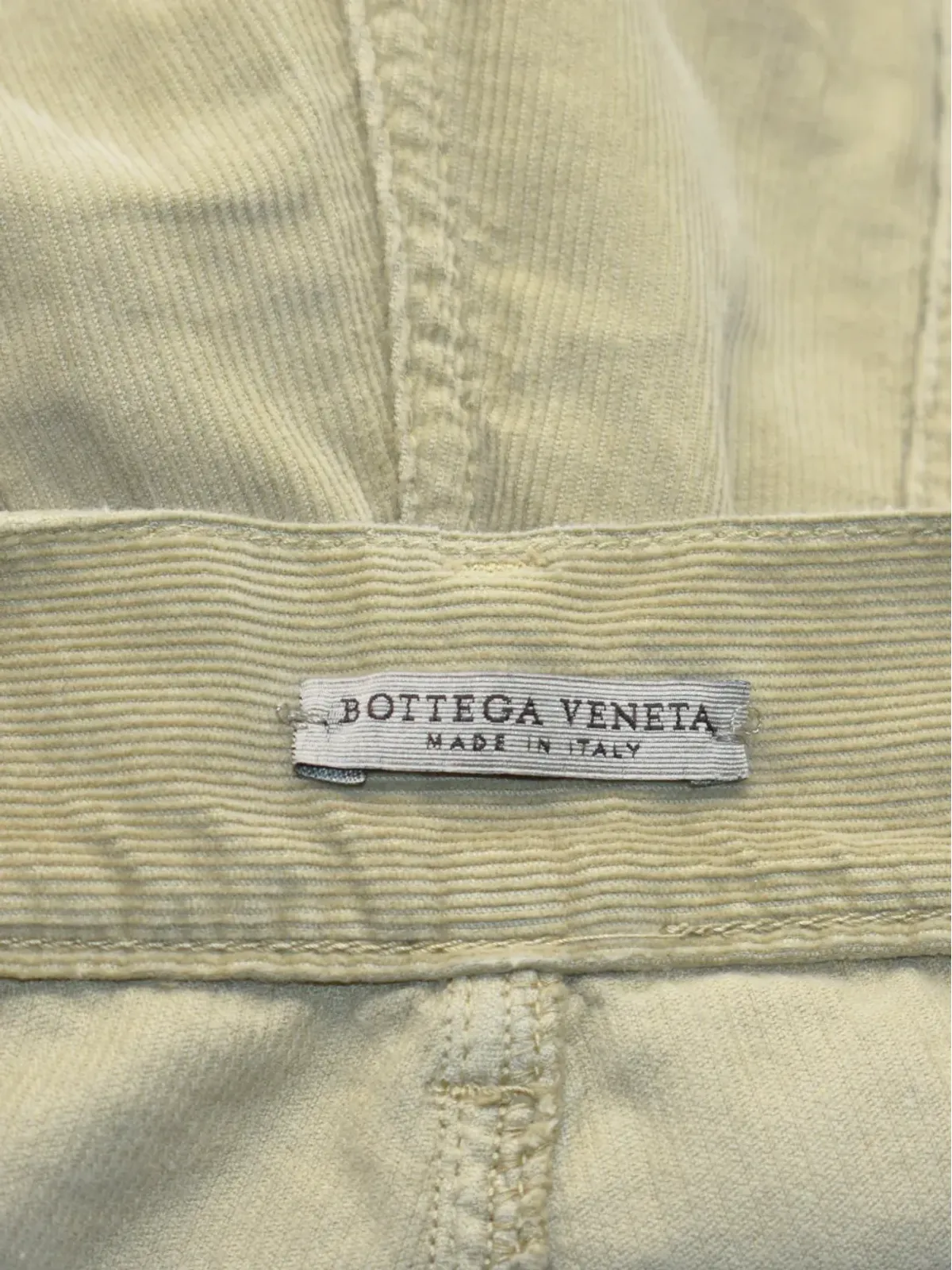 Bottega Veneta Pre-Owned ベージュ コーデュロイパンツ - 画像3