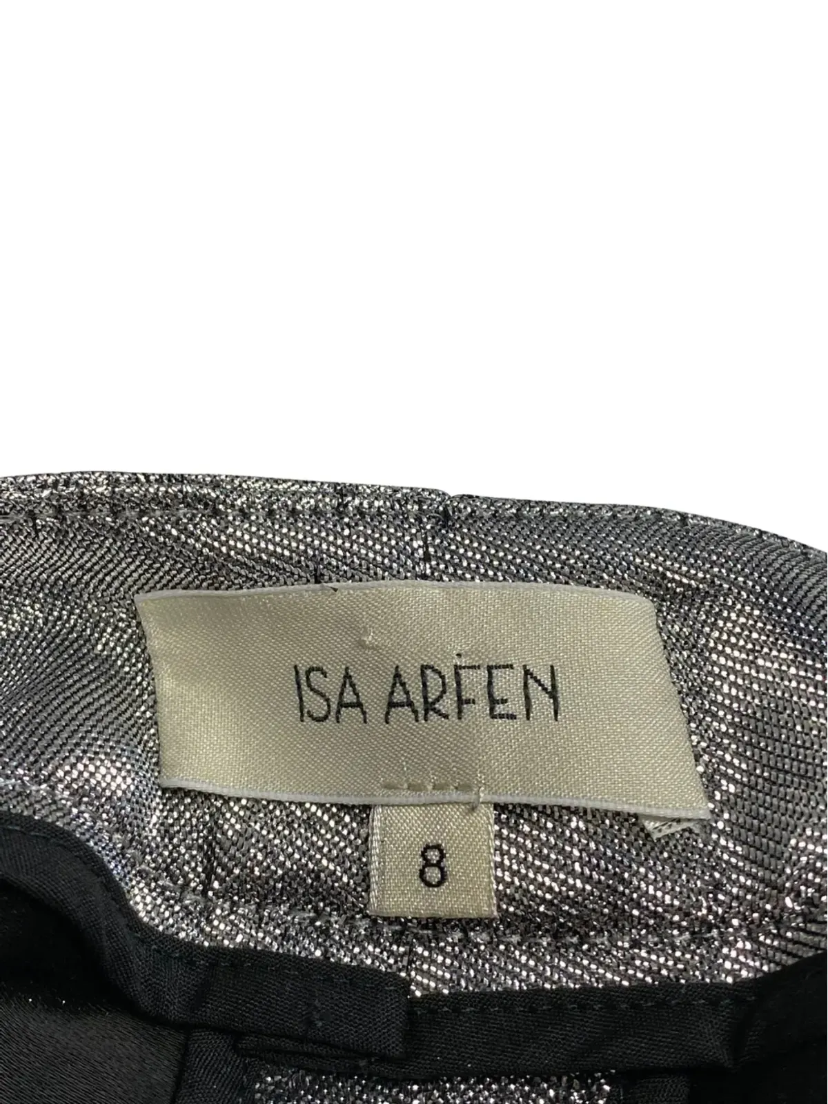 Isa Arfen クリンクルドエフェクトパンツ - 画像3