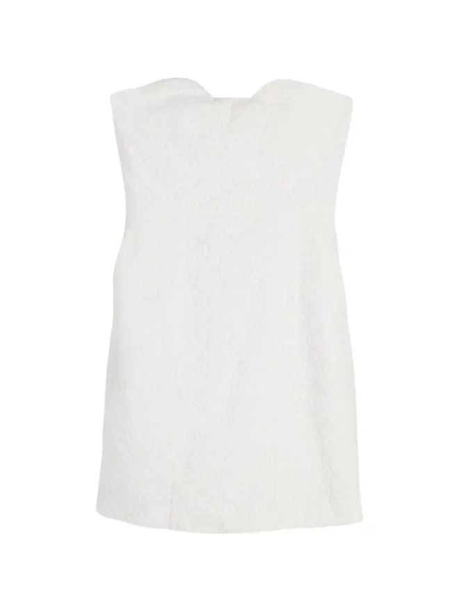 Diane Von Furstenberg Vintage Diane Von Furstenberg Vintage ストラップレス・ミニドレスの商品画像