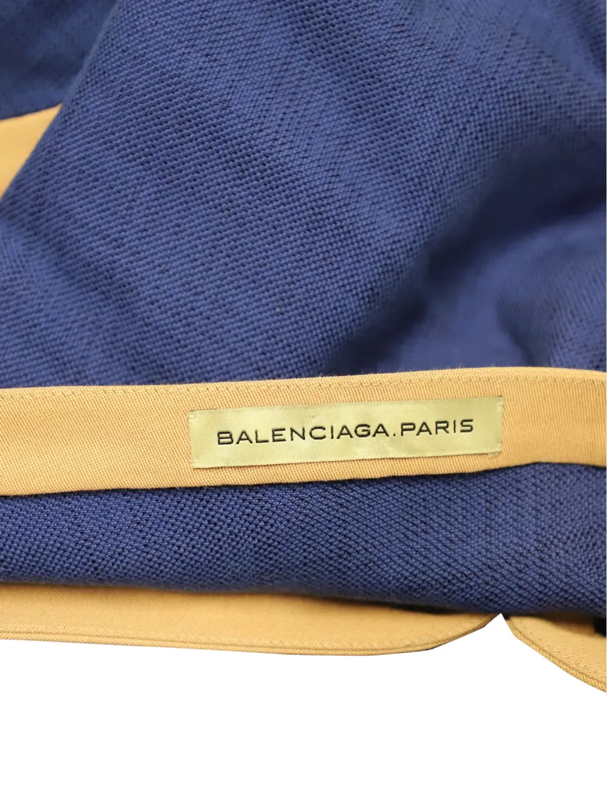 Balenciaga Pre-Owned ビンテージ カットアウトミニドレス ブルー - 画像4