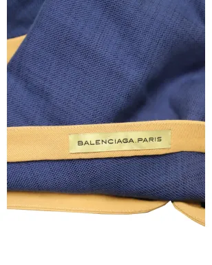Balenciaga Pre-Owned ビンテージ カットアウトミニドレス ブルー - サムネイル4