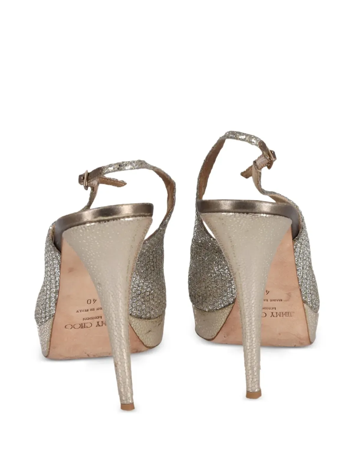 Jimmy Choo ビンテージ ノヴァ ピープトゥー サンダル - 画像3