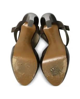Marni Pre-Owned カーフレザー ハイヒールサンダル - ブラウン - サムネイル5