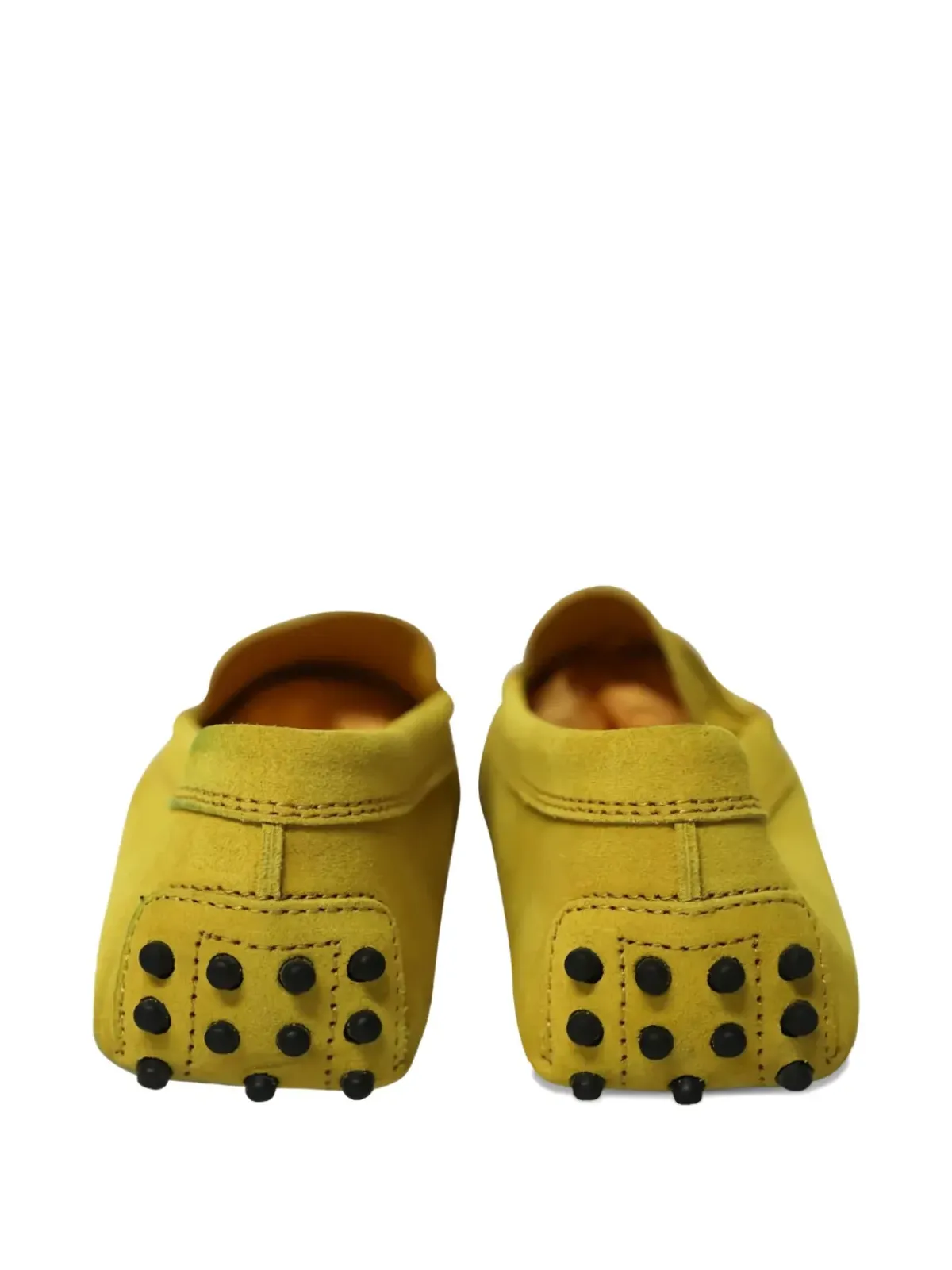 Tod's Vintage City Gommino ペニーバー ローファー（イエロー） - 画像3