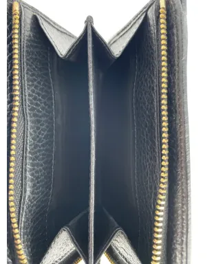Sergio Rossi Vintage 二つ折りジップウォレット - Black - サムネイル4