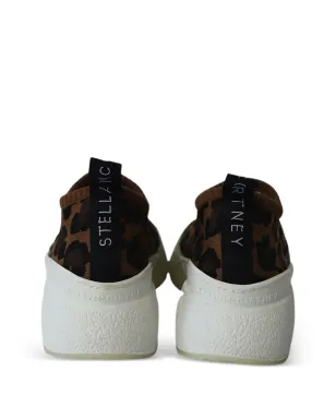Stella McCartney Pre-Owned スリップオン レオパードプリント スニーカー - ブラウン - サムネイル2