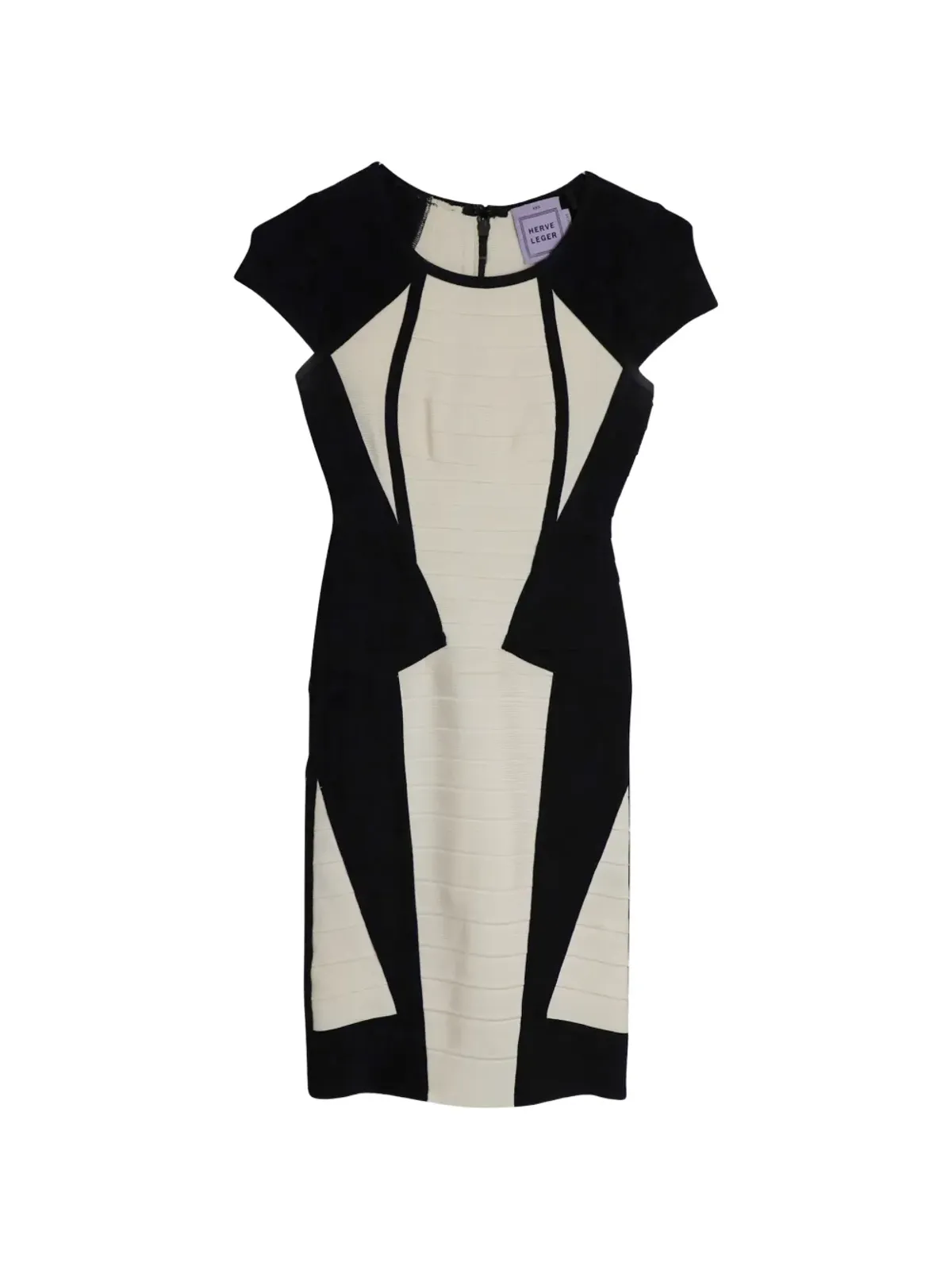 Herve Leger アキラ キャップスリーブ ミニドレス - 画像1