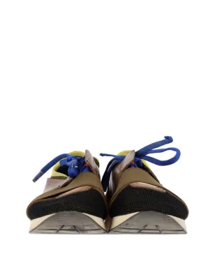 Balenciaga Pre-Owned レースアップスニーカー（ブラウン） - サムネイル3