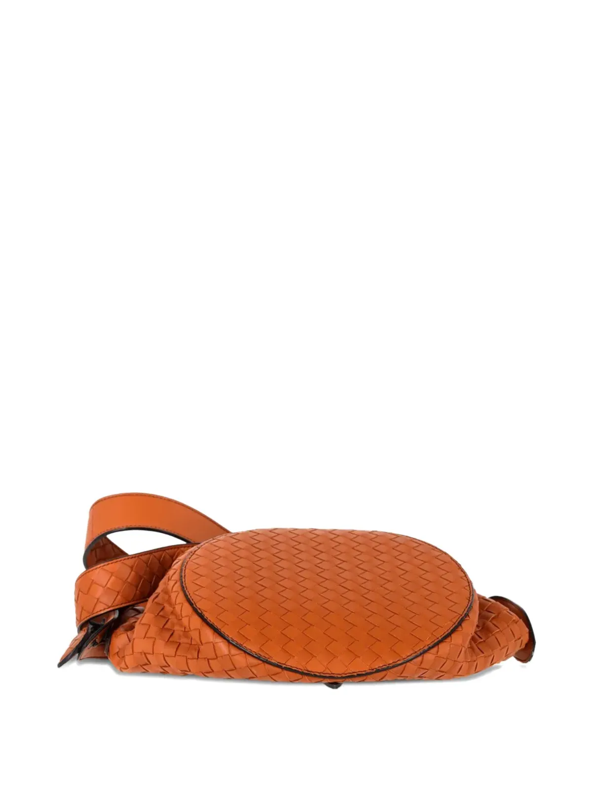Bottega Veneta ビンテージ タンブーライントレッチャート ハンドバッグ - 画像4