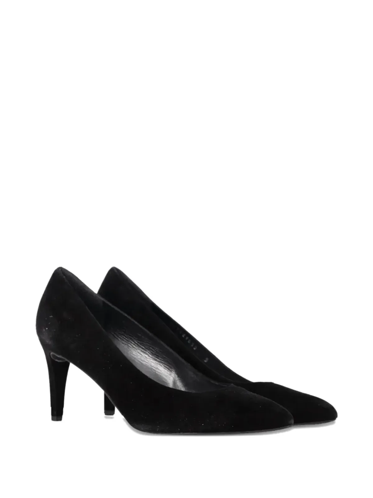 Stuart Weitzman x Russell & Bromley スエードヒールパンプス - 画像2