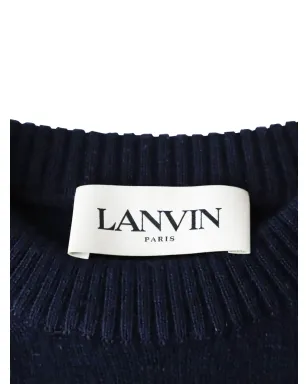 Lanvin Pre-Owned 炎柄ジャカードニットジャンパー - サムネイル4