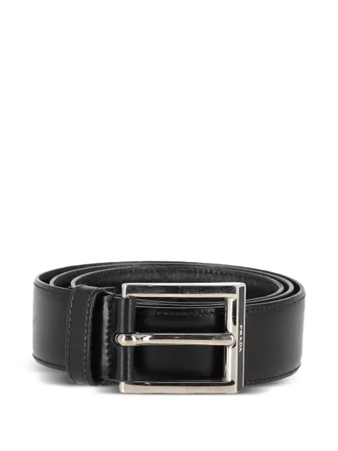 Prada Pre-Owned Prada Pre-Owned バックル付きレザーベルトの商品画像