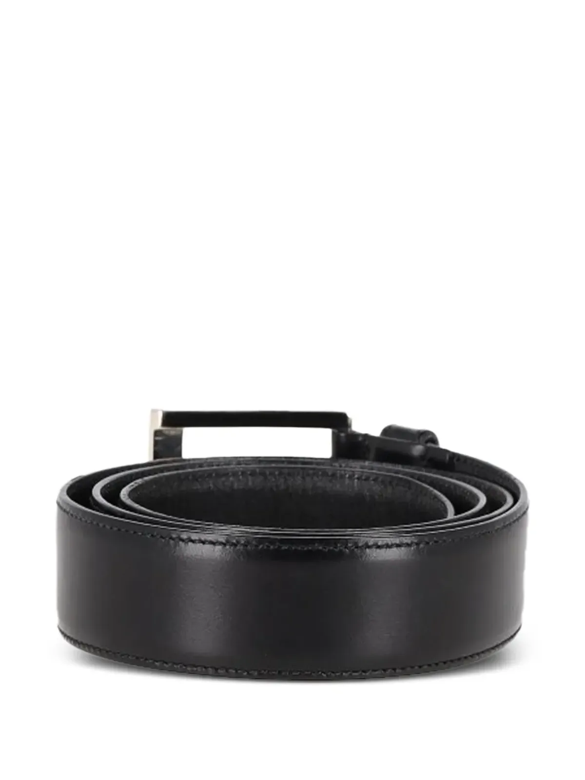 Prada Pre-Owned バックル付きレザーベルト - 画像2