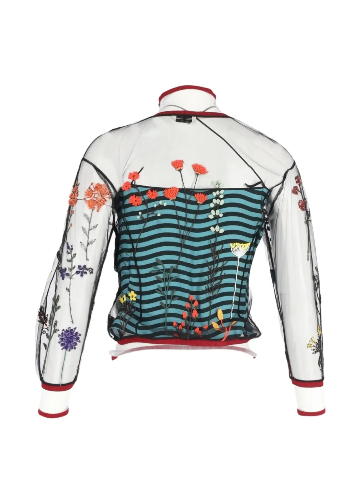 Fendi Pre-Owned 刺繍入りブラウス - 画像2