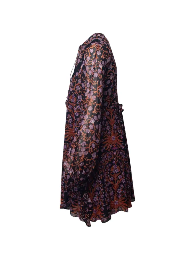 Giambattista Valli Vintage Giambattista Valli Vintage 花柄プリントミニドレス - Blackの商品画像