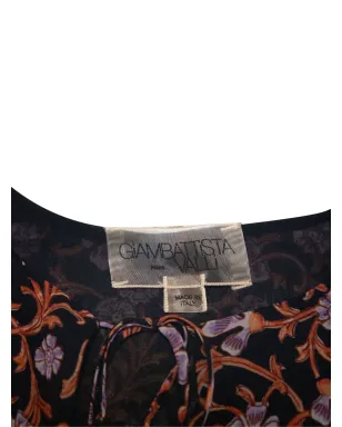 Giambattista Valli Vintage 花柄プリントミニドレス - Black - サムネイル5