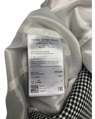 Escada Pre-Owned チェック柄スーツセット - サムネイル5