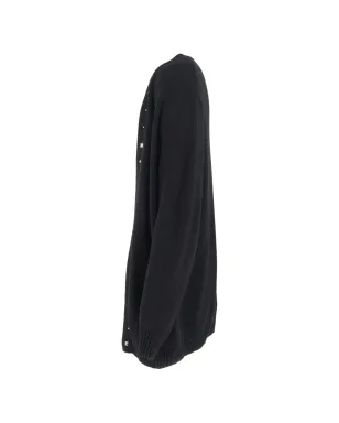 Saint Laurent Pre-Owned クリスタル装飾カーディガン - ブラック - サムネイル3