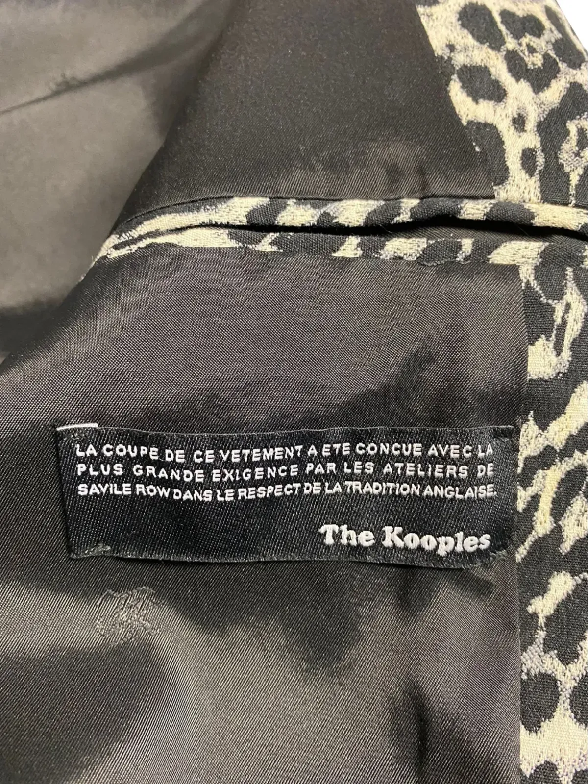 The Kooples レオパード柄スーツ - 画像5