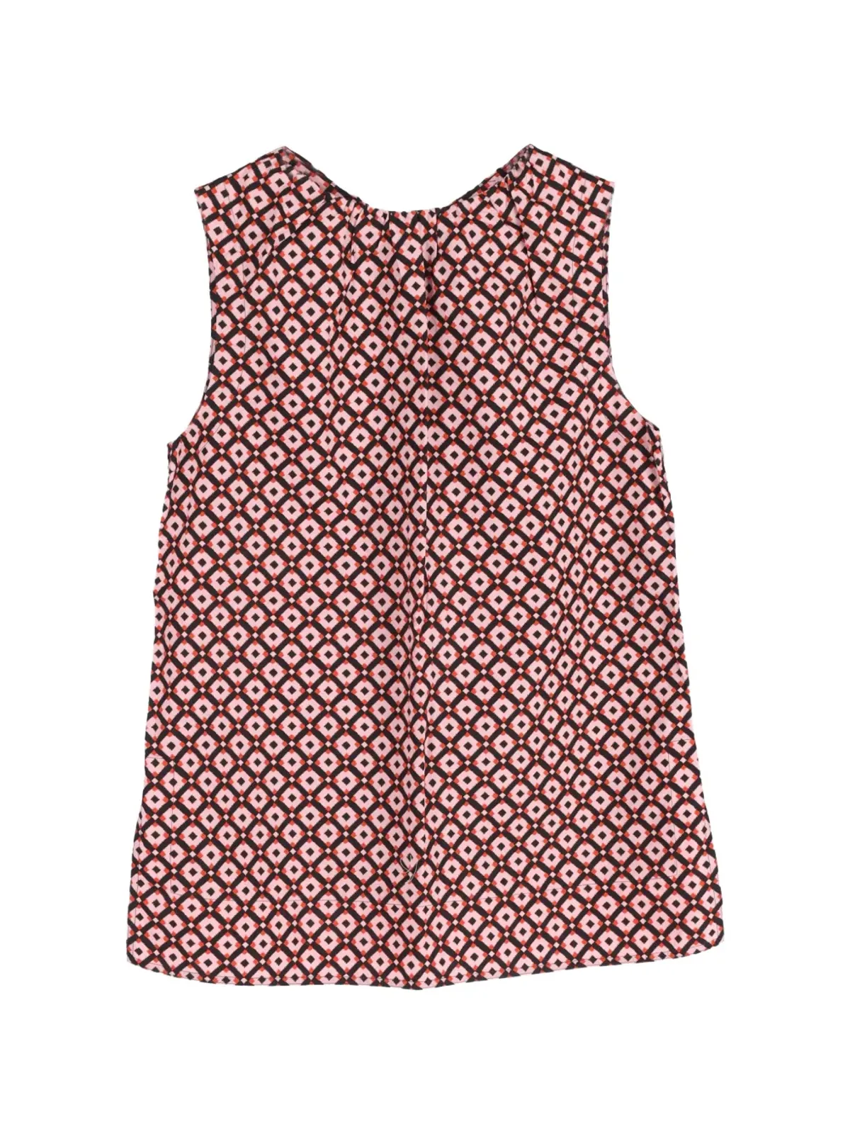 Marni Pre-Owned ピンクの柄入りノースリーブブラウス - 画像1