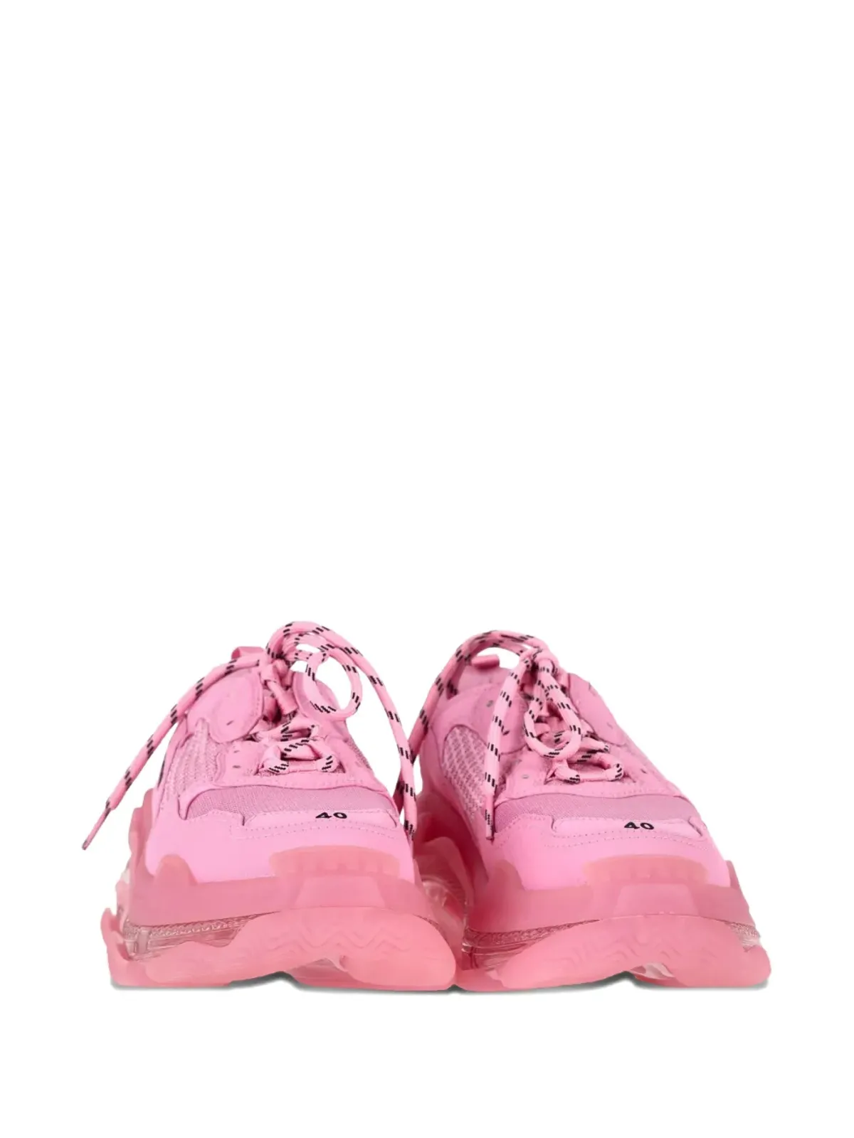Balenciaga Pre-Owned トリプルS クリアソール スニーカー - 画像2
