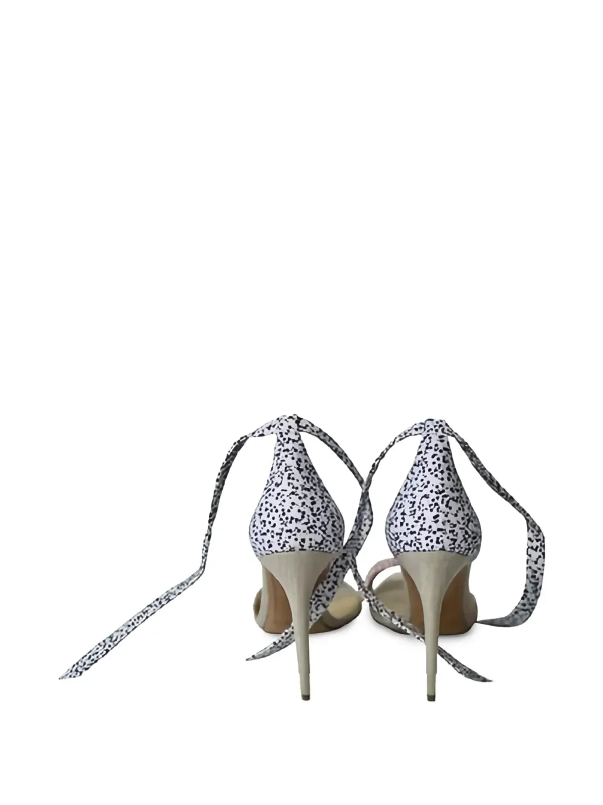 Alexandre Birman Clarita フローラルプリント ノットヒール - 画像3