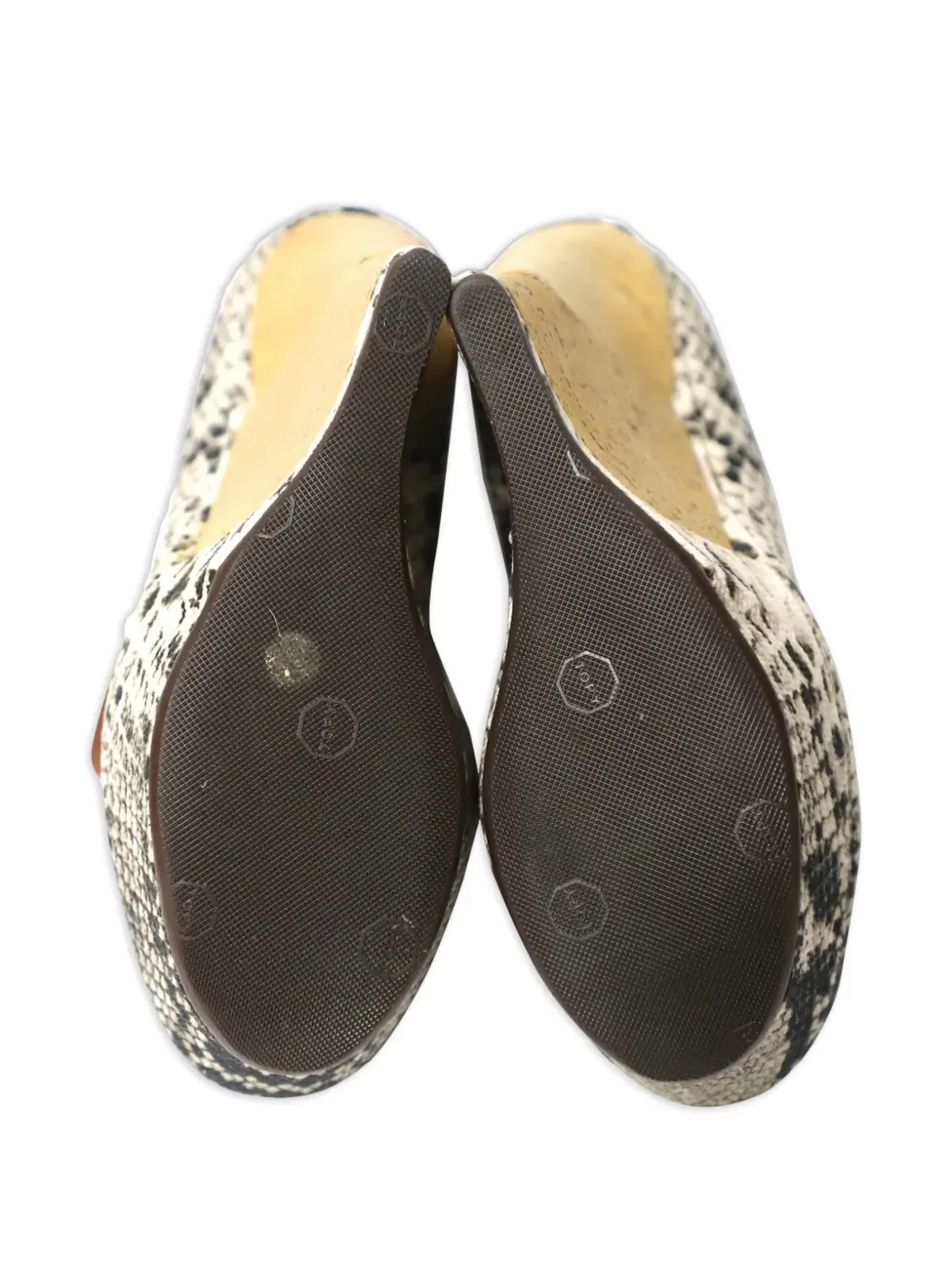 Lanvin Pre-Owned ペップトゥリボンウェッジサンダル - 画像5