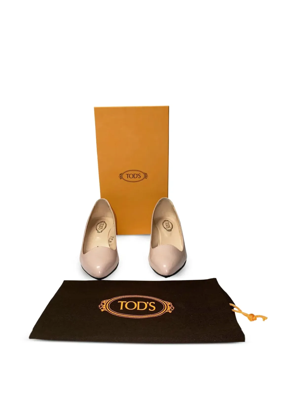 Tod's Vintage ポインテッドウェッジパンプス - 画像5