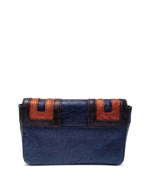 Anya Hindmarch エベネザー メタリックエフェクト ストライプ ショルダーバッグ - サムネイル2