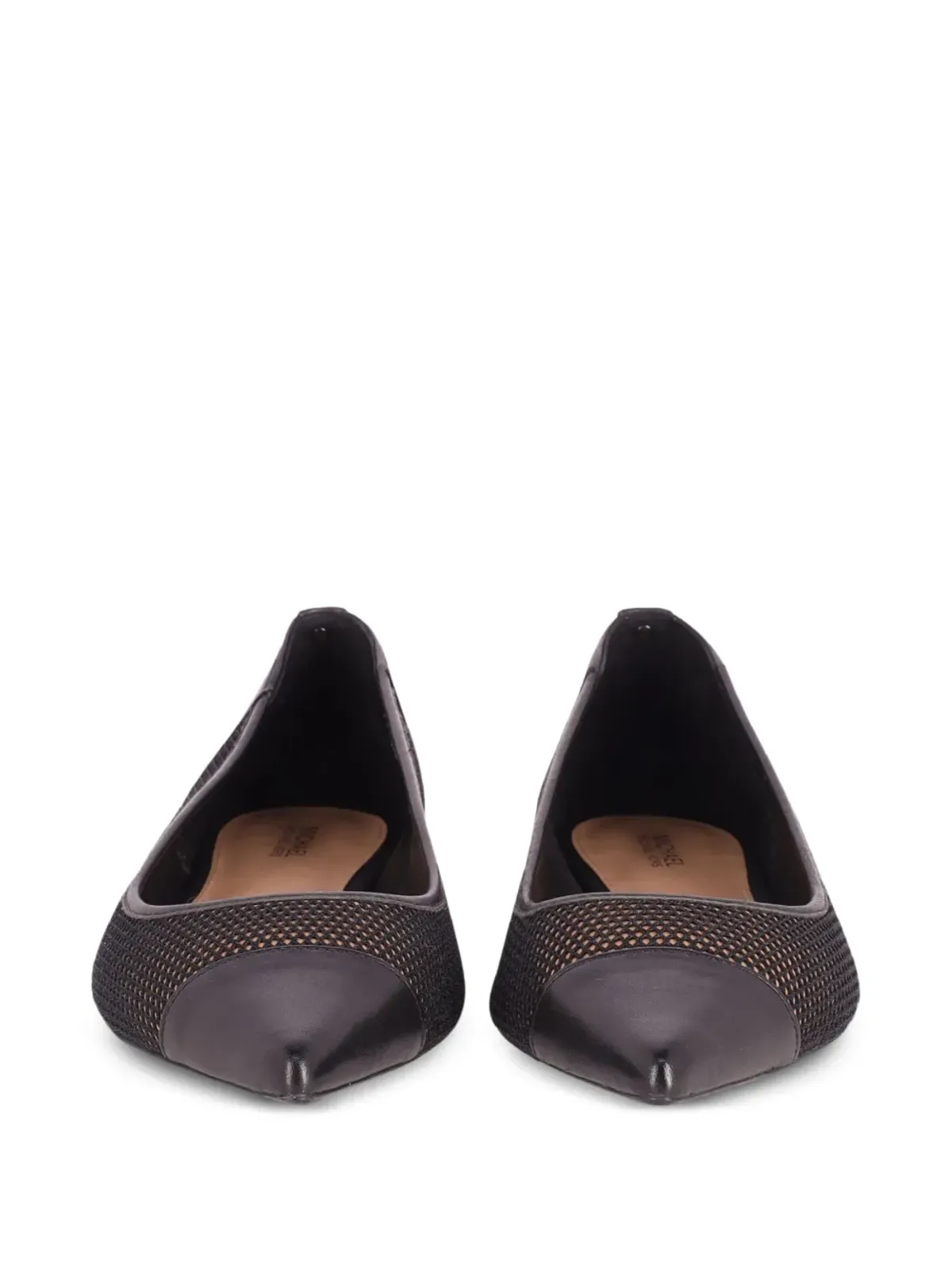 Michael Kors Vintage ポインテッドトゥ バレエフラット - ブラック - 画像4