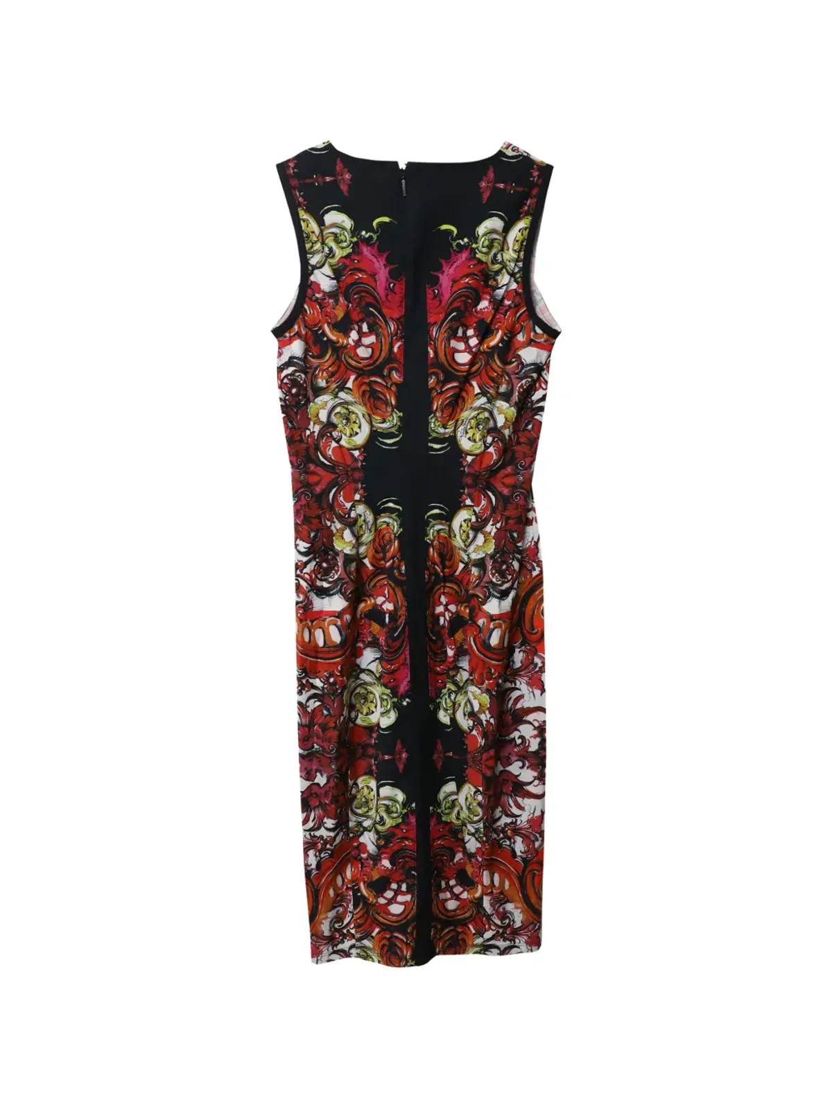 Roberto Cavalli Vintage フィリグリープリントのシースドレス - 画像2